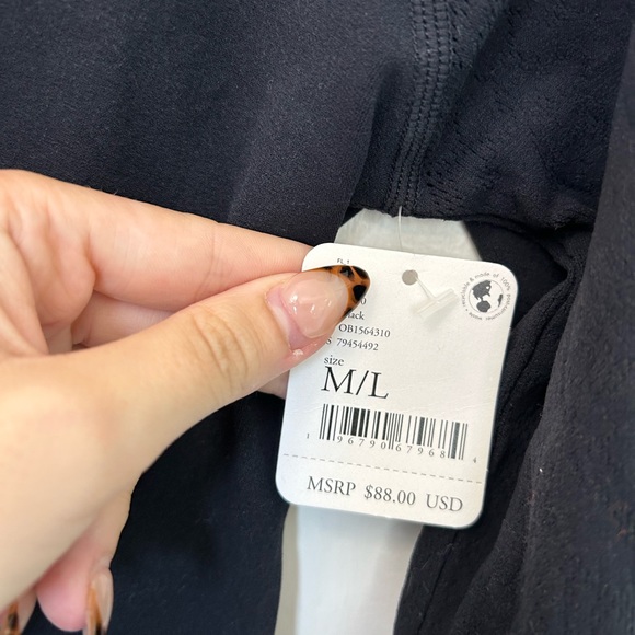 NWT Free People Movement lucky layer crop sweater - Picture 5 of 6